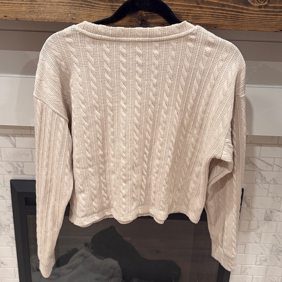 Olive & Oak Cream Knit Sweater - Picture 5 of 6